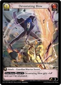 Devastating Blow - Promotional Cards - Grand Archive TCG card
