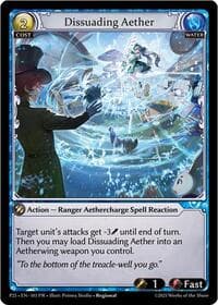Dissuading Aether - Promotional Cards - Grand Archive TCG card