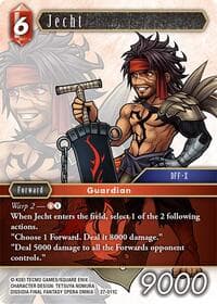 Jecht - Journey of Discovery - Final Fantasy TCG card