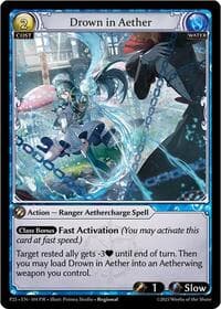 Drown in Aether - Promotional Cards - Grand Archive TCG card