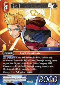 Zell EX - Journey of Discovery - Final Fantasy TCG card