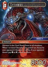 Zeromus - Journey of Discovery - Final Fantasy TCG card
