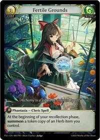 Fertile Grounds - Promotional Cards - Grand Archive TCG card