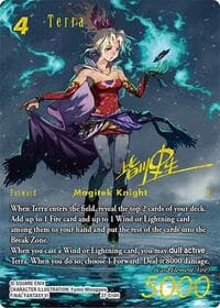 Terra (Full Art Signature) - Journey of Discovery - Final Fantasy TCG card