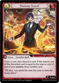 Flamme Sorcel - Promotional Cards - Grand Archive TCG card