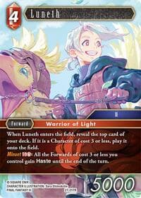 Luneth - Journey of Discovery - Final Fantasy TCG card