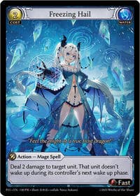 Freezing Hail - Promotional Cards - Grand Archive TCG card
