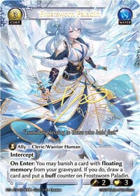 Frostsworn Paladin (CPR) - Promotional Cards - Grand Archive TCG card