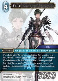 Yshe - Journey of Discovery - Final Fantasy TCG card