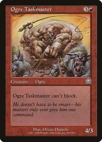 Ogre Taskmaster - Mercadian Masques - Magic: The Gathering card