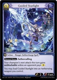 Guided Starlight - Promotional Cards - Grand Archive TCG card