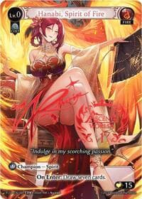 Hanabi, Spirit of Fire (CPR) - Promotional Cards - Grand Archive TCG card