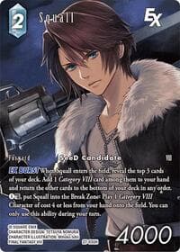 Squall EX (Full Art) - Journey of Discovery - Final Fantasy TCG card