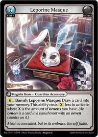 Leporine Masque - Promotional Cards - Grand Archive TCG card