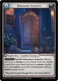 Manxome Armoire - Promotional Cards - Grand Archive TCG card