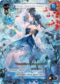Miao, Spirit of Water (CPR) - Promotional Cards - Grand Archive TCG card