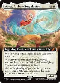 Aang, Airbending Master (Extended Art) - Avatar: The Last Airbender: Eternal-Legal - Magic: The Gathering card