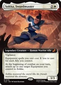 Sokka, Swordmaster (Extended Art) - Avatar: The Last Airbender: Eternal-Legal - Magic: The Gathering card