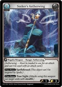 Seeker's Aetherwing - Promotional Cards - Grand Archive TCG card
