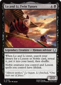 Lo and Li, Twin Tutors - Avatar: The Last Airbender - Magic: The Gathering card