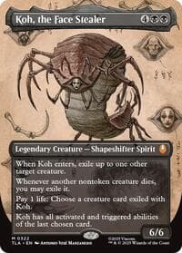 Koh, the Face Stealer (Borderless) - Avatar: The Last Airbender - Magic: The Gathering card