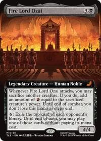 Fire Lord Ozai (Extended Art) - Avatar: The Last Airbender: Eternal-Legal - Magic: The Gathering card