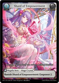 Shard of Empowerment (020) - Promotional Cards - Grand Archive TCG card