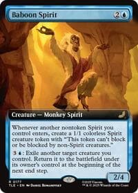 Baboon Spirit (Extended Art) - Avatar: The Last Airbender: Eternal-Legal - Magic: The Gathering card