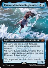 Katara, Waterbending Master (Extended Art) - Avatar: The Last Airbender: Eternal-Legal - Magic: The Gathering card