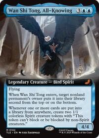 Wan Shi Tong, All-Knowing (Extended Art) - Avatar: The Last Airbender: Eternal-Legal - Magic: The Gathering card