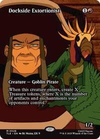 Dockside Extortionist (Borderless) - Avatar: The Last Airbender: Eternal-Legal - Magic: The Gathering card