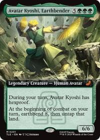 Avatar Kyoshi, Earthbender (Extended Art) - Avatar: The Last Airbender: Eternal-Legal - Magic: The Gathering card