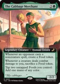 The Cabbage Merchant (Extended Art) - Avatar: The Last Airbender: Eternal-Legal - Magic: The Gathering card