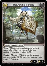 Stalwart Shieldmate (130) - Promotional Cards - Grand Archive TCG card