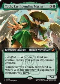 Toph, Earthbending Master (Extended Art) - Avatar: The Last Airbender: Eternal-Legal - Magic: The Gathering card