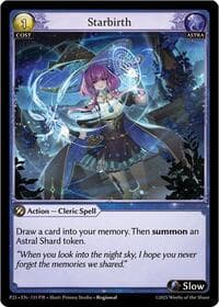 Starbirth - Promotional Cards - Grand Archive TCG card