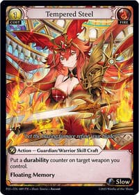 Tempered Steel - Promotional Cards - Grand Archive TCG card