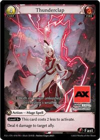 Thunderclap - Promotional Cards - Grand Archive TCG card