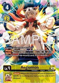 Aegiomon (Digimon Story: Time Stranger Collector's Edition) - Digimon Promotion Cards - Digimon Card Game card