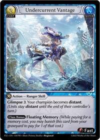 Undercurrent Vantage - Promotional Cards - Grand Archive TCG card