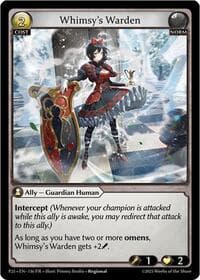 Whimsy's Warden - Promotional Cards - Grand Archive TCG card