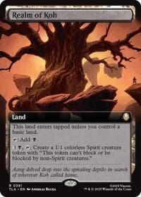 Realm of Koh (Extended Art) - Avatar: The Last Airbender - Magic: The Gathering card
