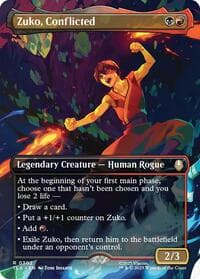 Zuko, Conflicted (Borderless) - Avatar: The Last Airbender - Magic: The Gathering card