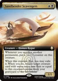 Sandbender Scavengers (Extended Art) - Avatar: The Last Airbender - Magic: The Gathering card