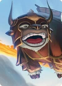 Appa, the Vigilant Art Card - Art Series: Avatar: The Last Airbender - Magic: The Gathering card