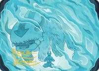 Aang's Iceberg 2 Art Card (Gold-Stamped Signature) - Art Series: Avatar: The Last Airbender - Magic: The Gathering card