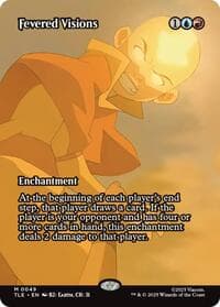 Fevered Visions (Borderless) - Avatar: The Last Airbender: Eternal-Legal - Magic: The Gathering card