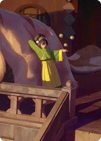 Toph, Greatest Earthbender Art Card - Art Series: Avatar: The Last Airbender - Magic: The Gathering card