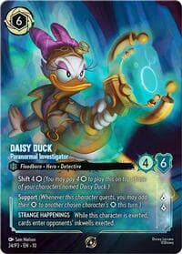 Daisy Duck - Paranormal Investigator (Store Championship) - Disney Lorcana Promo Cards - Disney Lorcana card