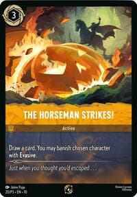 The Horseman Strikes! - Disney Lorcana Promo Cards - Disney Lorcana card